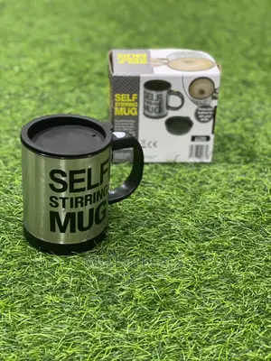 Unique Self Stirring Stainless Mug