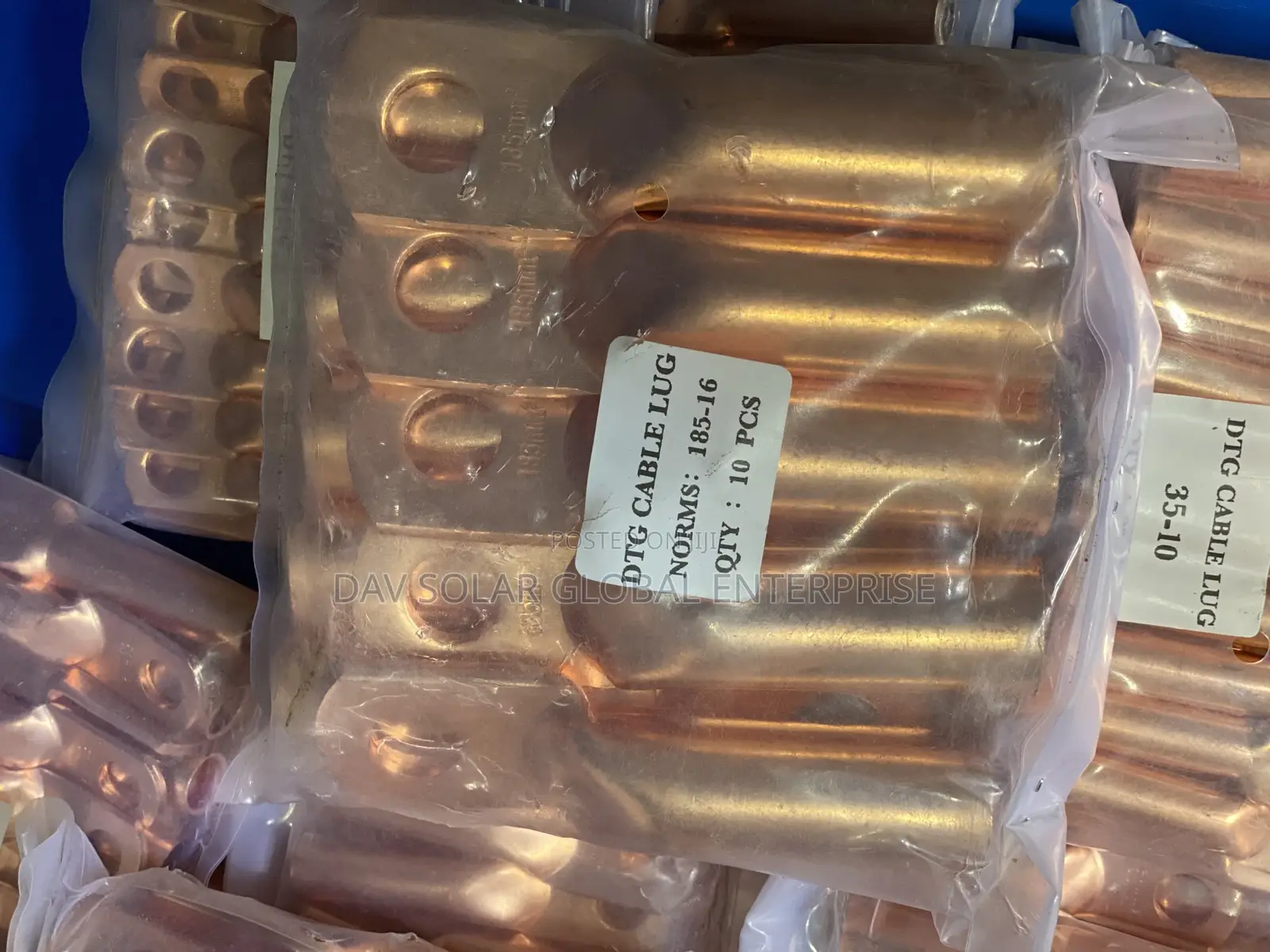 Cables Lugs Copper to Copper
