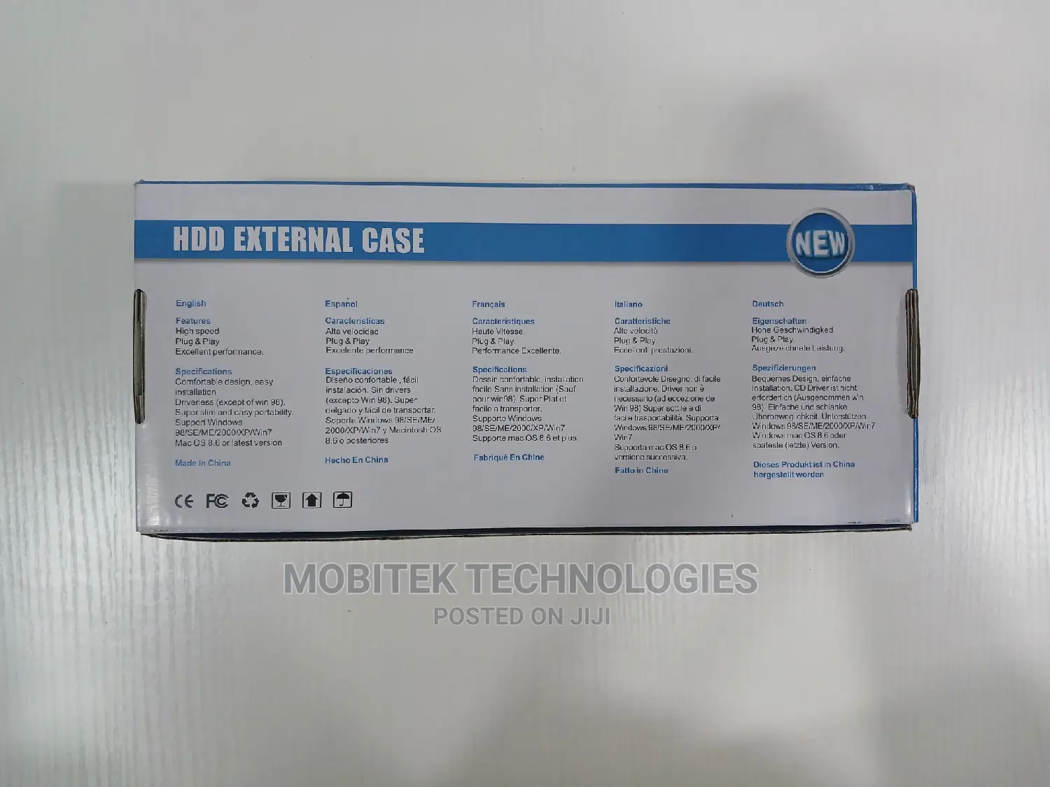 External Hard Disk Case Enclosure for Desktop 3.5hard Drive