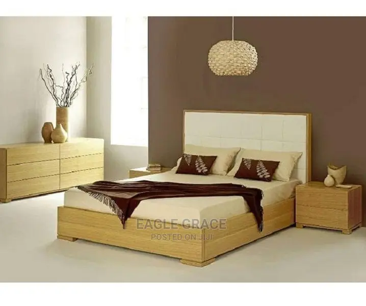 Executive Bed-Frame With 2 Side Drawers