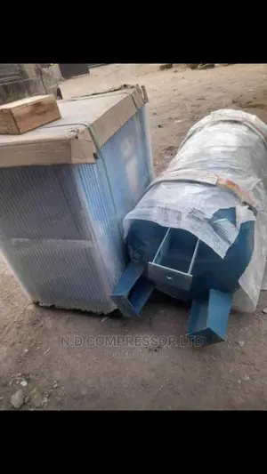 15HP Air Screw Compressor Machine With Air Receiver Tank