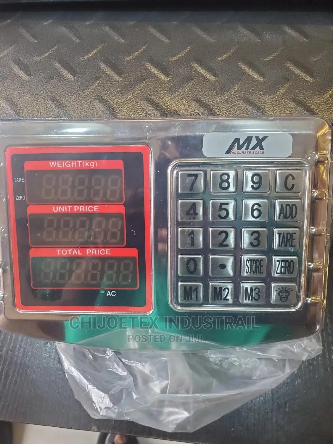 Industrial Platform Digital Scale Stainless Button 150kg