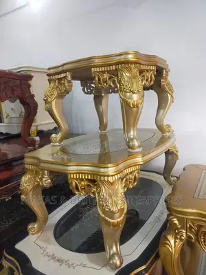 Quality Imported Royal Center Table With Two Side Tables