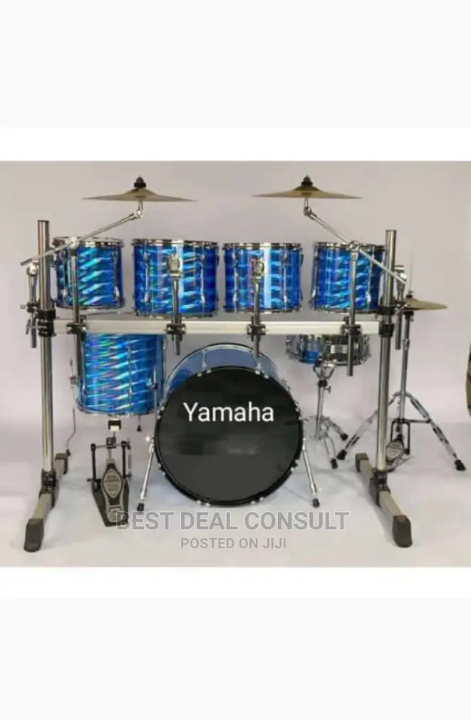 7 Piece Drum Set Available for Sale
