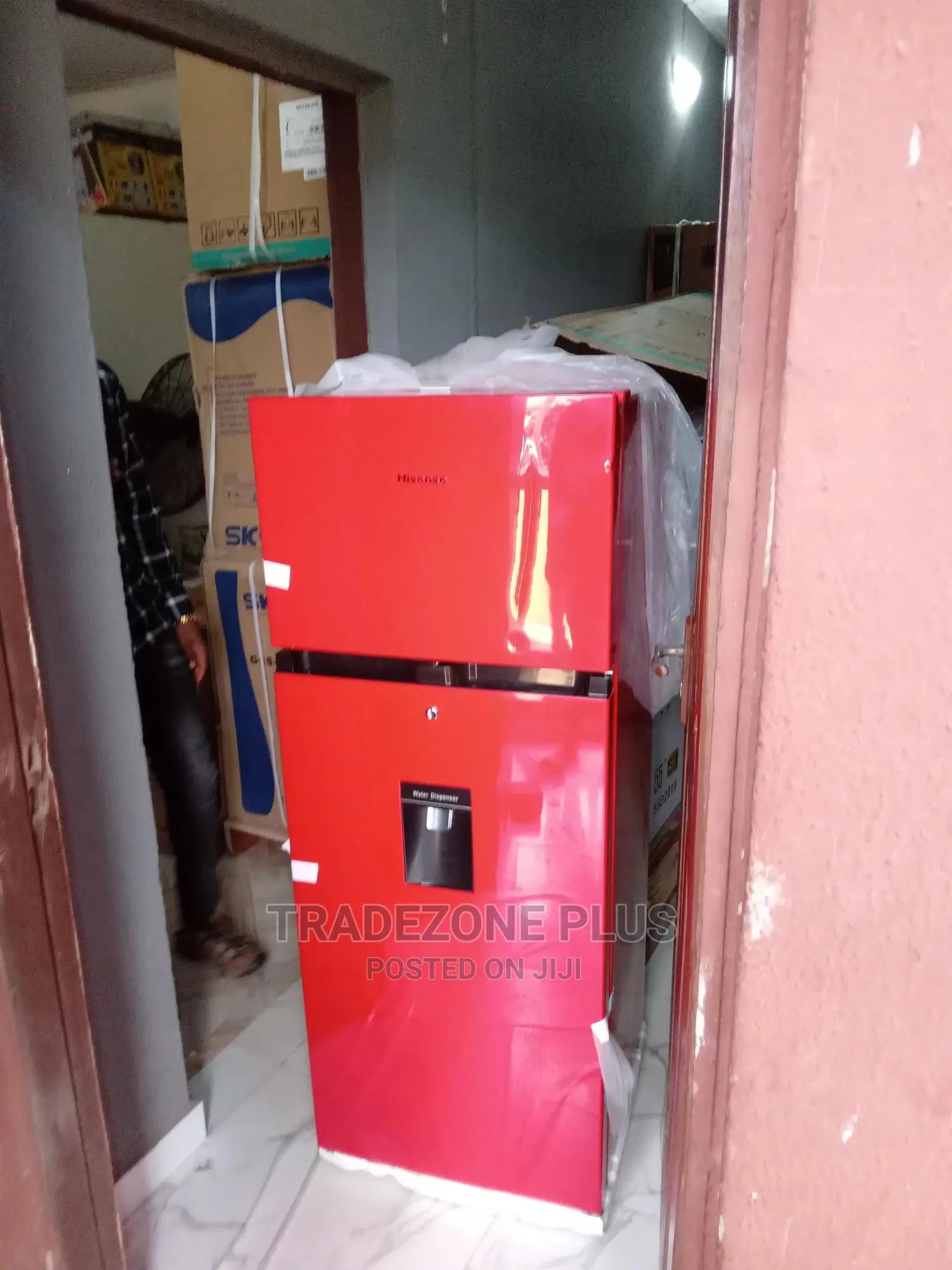 The New Hisense Double Door Refrigerator