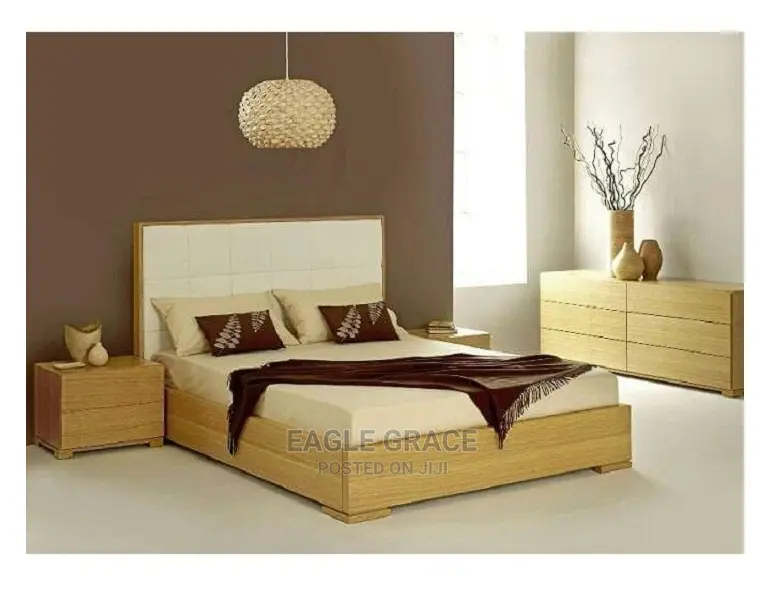 Executive Bed-Frame With 2 Side Drawers