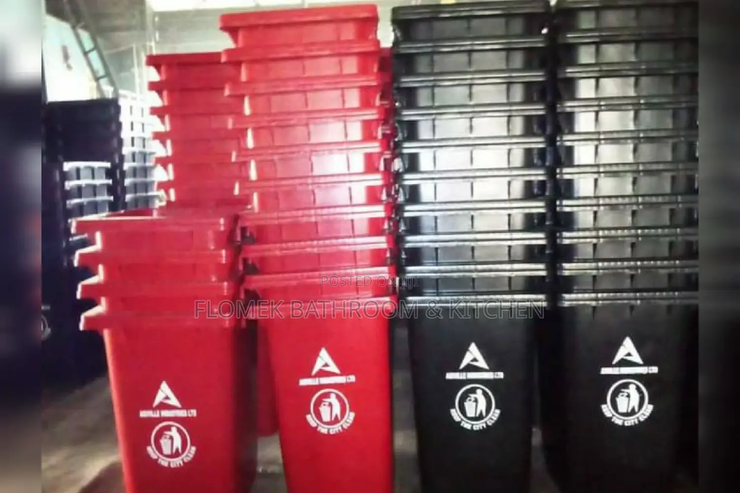 240litres Mobile Waste Bin