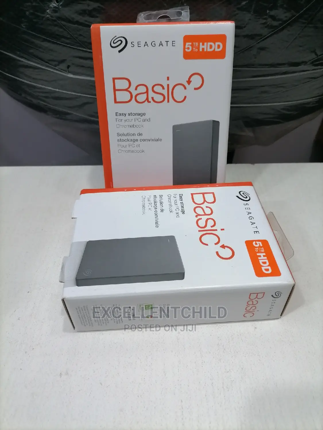 For External Storage 5TB Seagate Basic Easy Storage