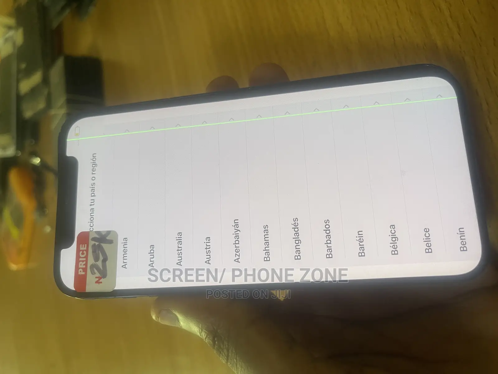 iPhone 12 Screen With Line -T