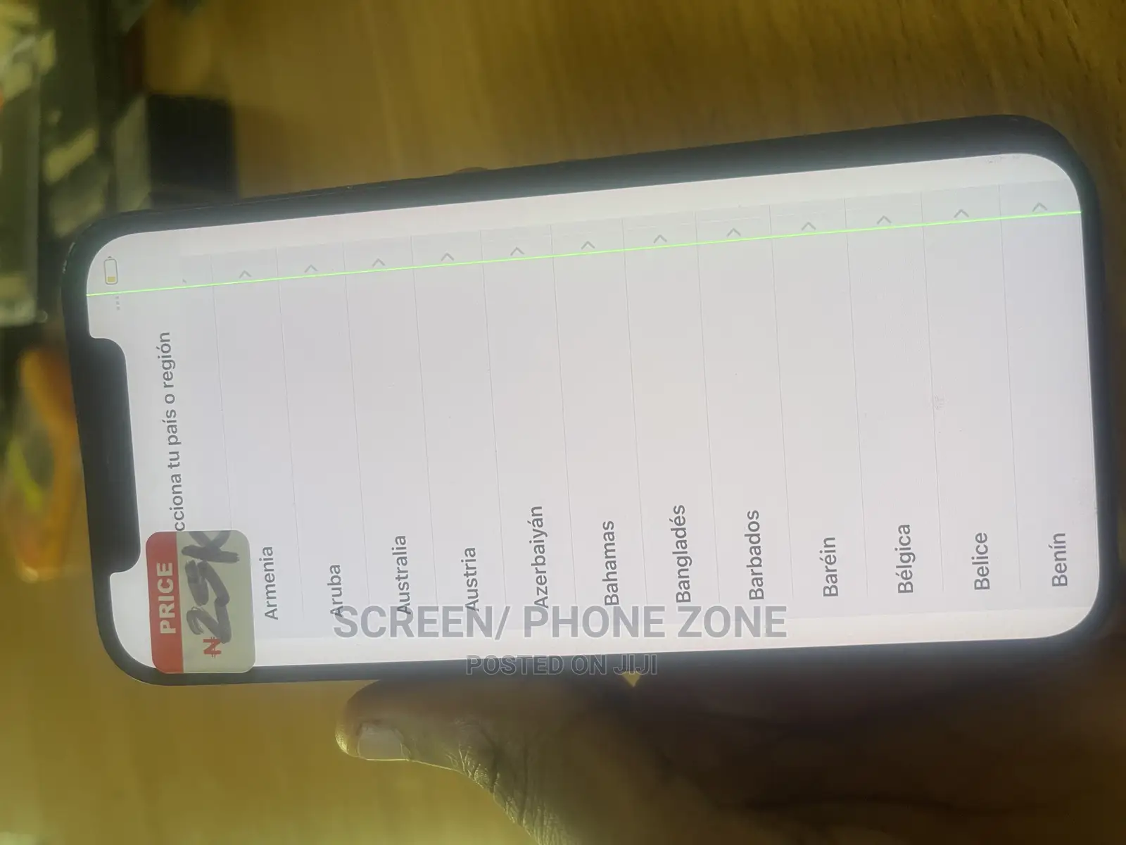 iPhone 12 Screen With Line -T