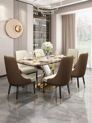 Quality Imported Marble Dinning Set of Six