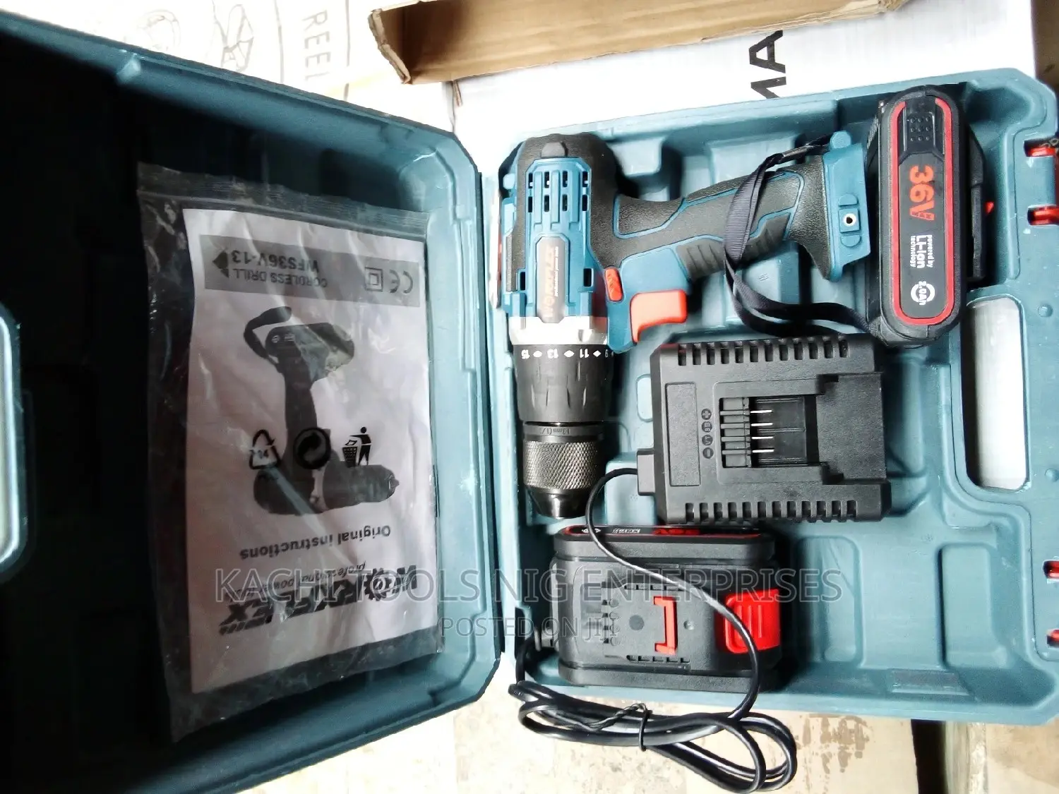 36v Cordless Concrete Impact Drill Machine