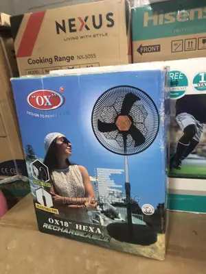 18" Fan Ox Rechargeable Ox Hexa