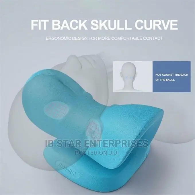 Cervical Chiropractic Neck Shoulder Relaxer Pillow Stretcher