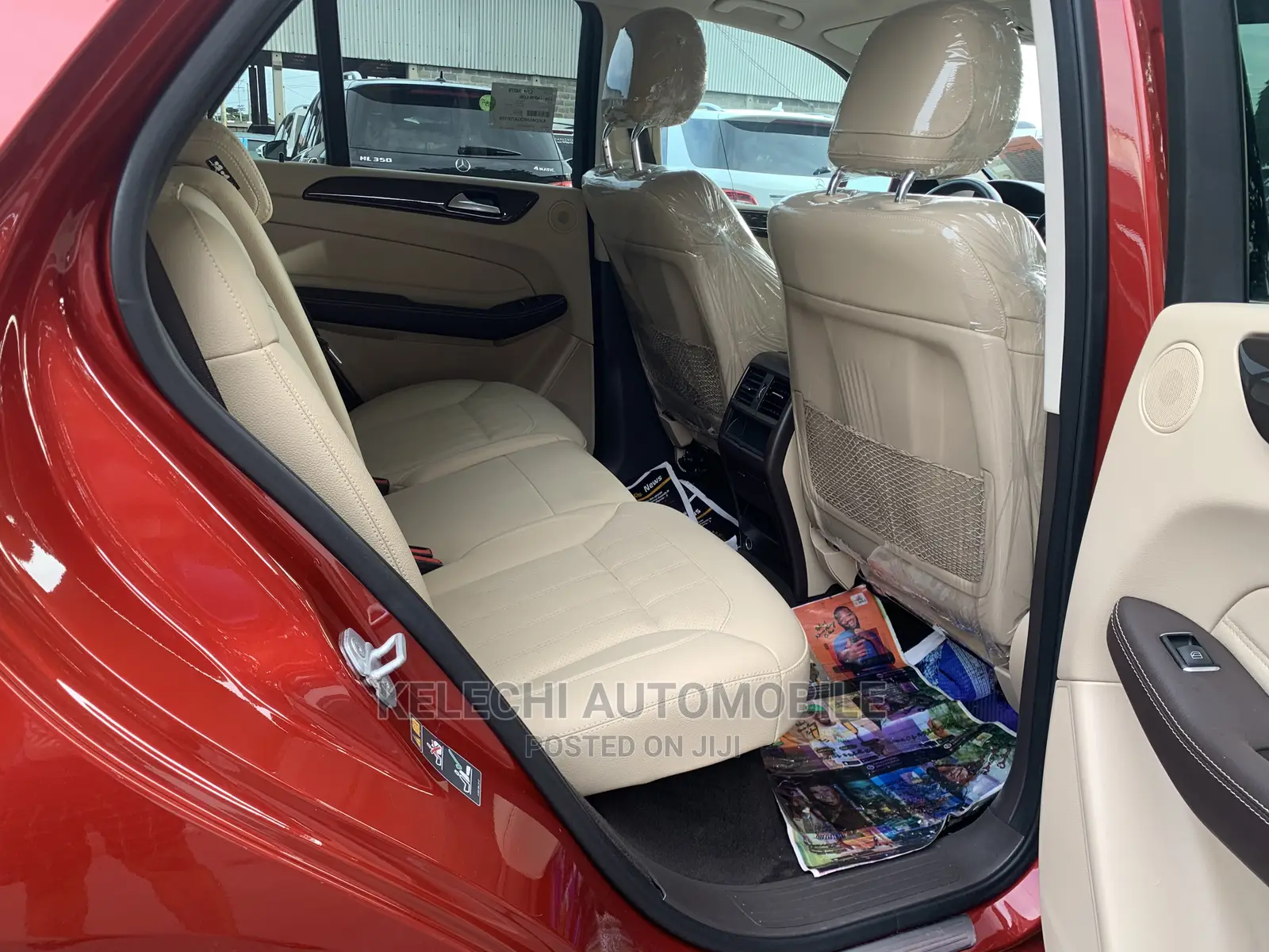 Mercedes-Benz GLE-Class GLE 350d 4MATIC 2016 Red