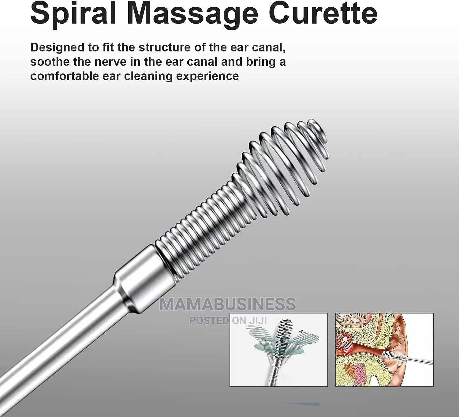 Reusable Stainless Steel Ear Cleaner