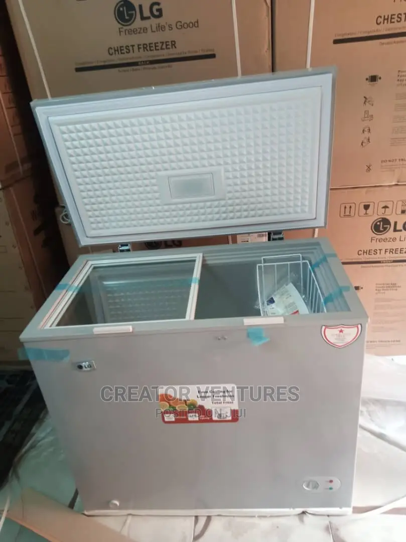 Lg Deep Freezer,Low Voltage,Fully Copper,Fast Cooling Wt Ice