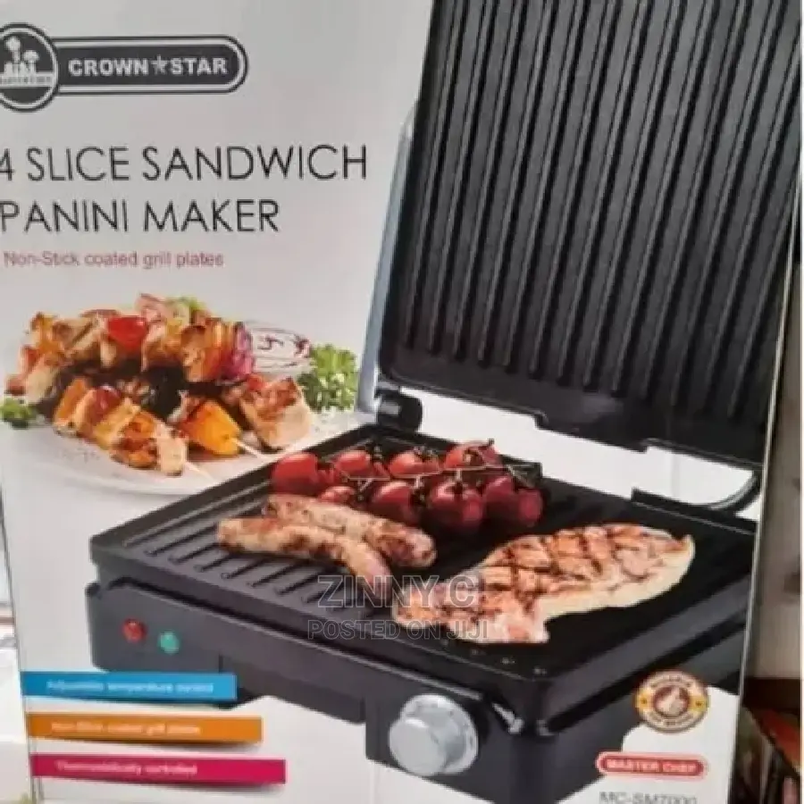 Master Chef 4 Slice Sandwich Panini Shawarma Maker in Lagos Island (Eko