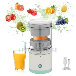 Electric Juicer Rechargeable-Citrus Juicer Machines With USB