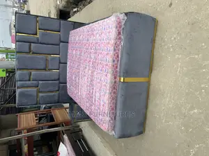 Ofosry Bed Frame With One Side Cabinet