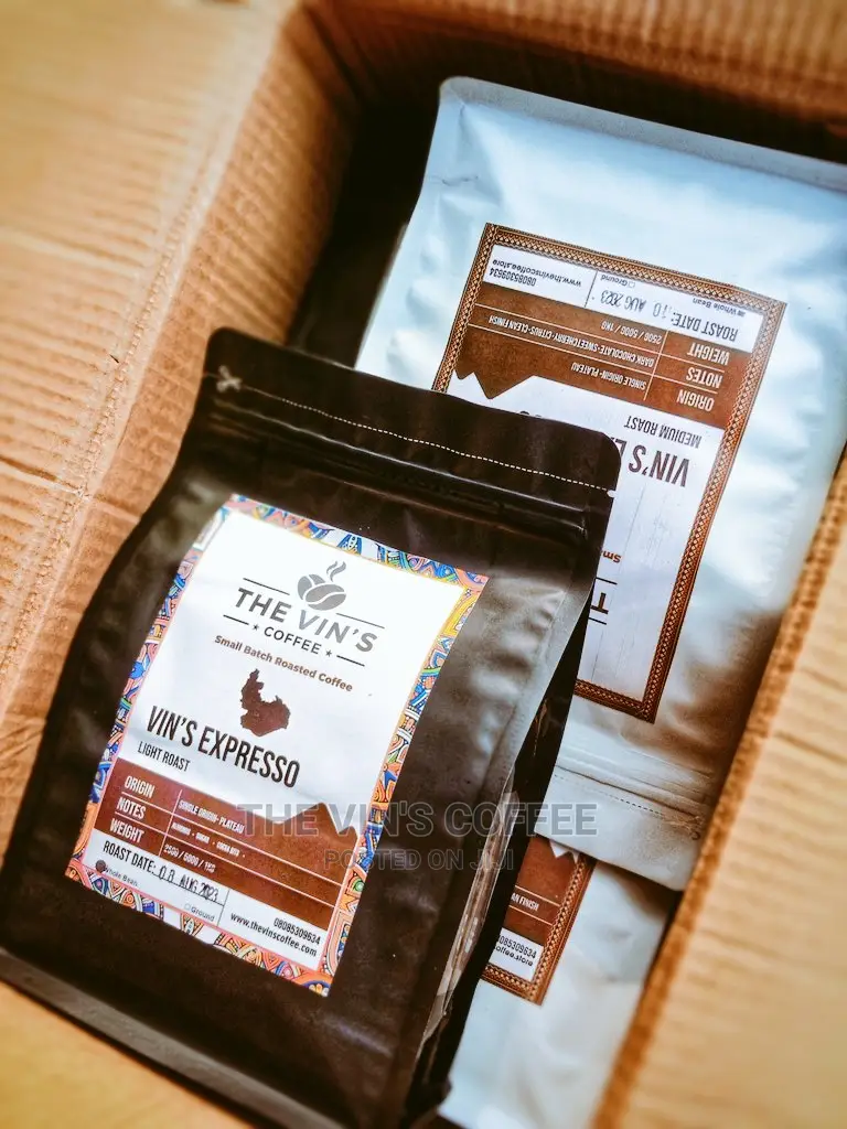 The Vin's Coffee Light Roasted Coffee Bean Ground