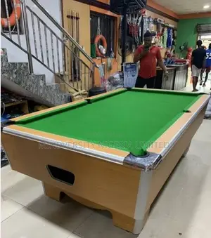 Foreign Marble Coin Snooker Board With Complete Accessories