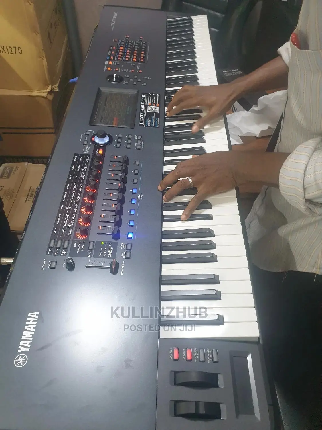 Yamaha Montage 8 Synthesizer Workstation With 88 Keys