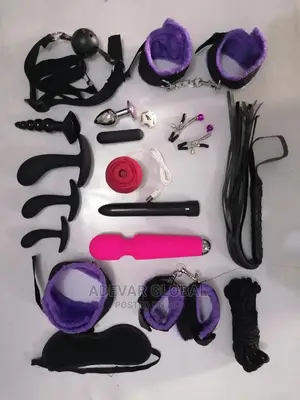 19 PCS BDSM Kit Sets Magic Wand, Rose Sucker, Bullet Vib Toy