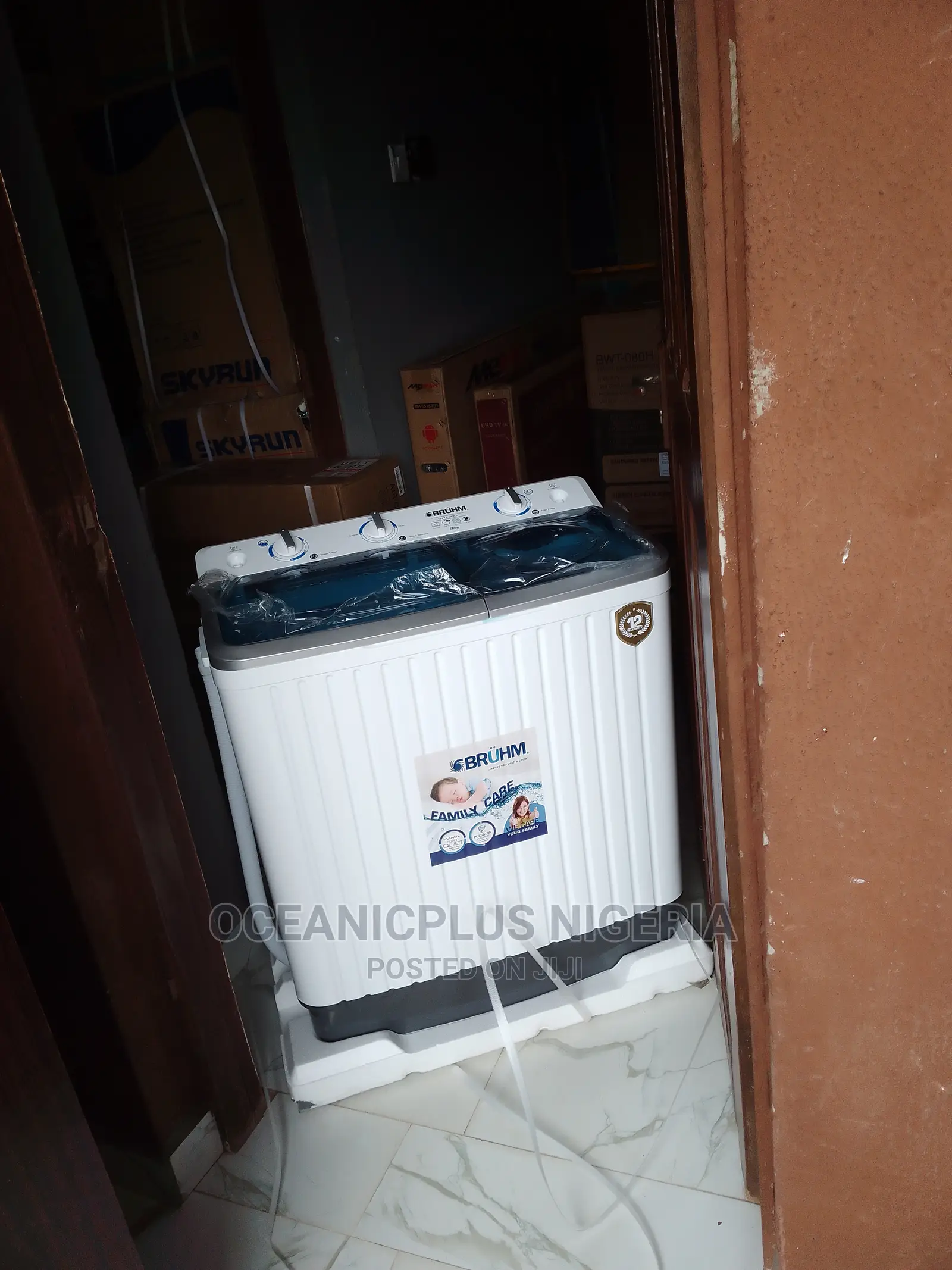Brand New Bruhm 8kg Rust Free Washing Machine