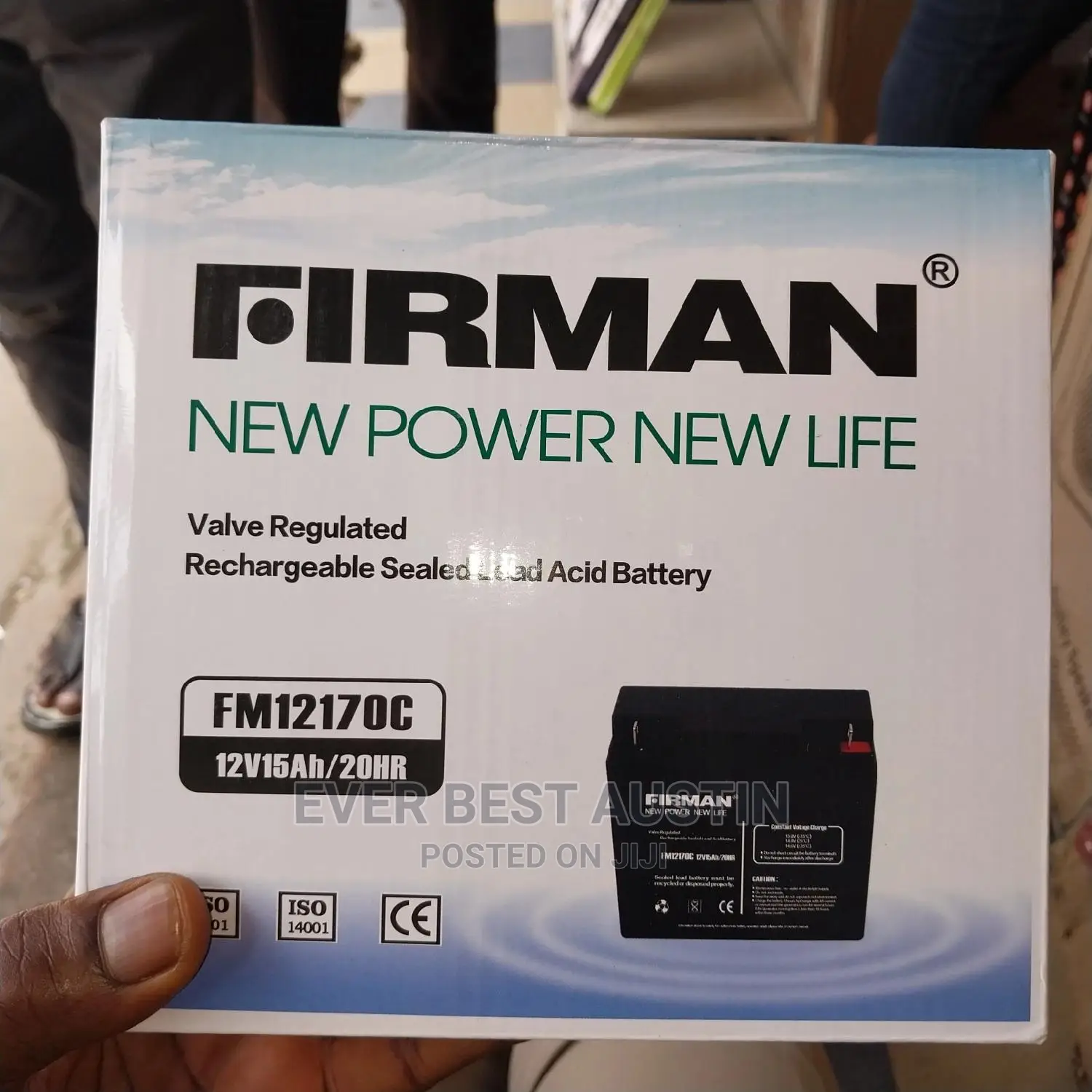 Generator Battery 12v18ah