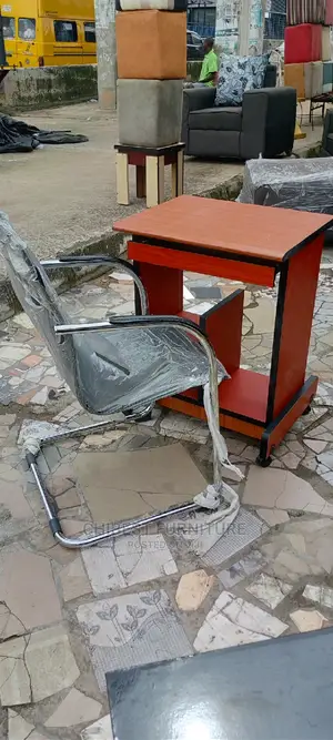 Standard Computer Table With Chair