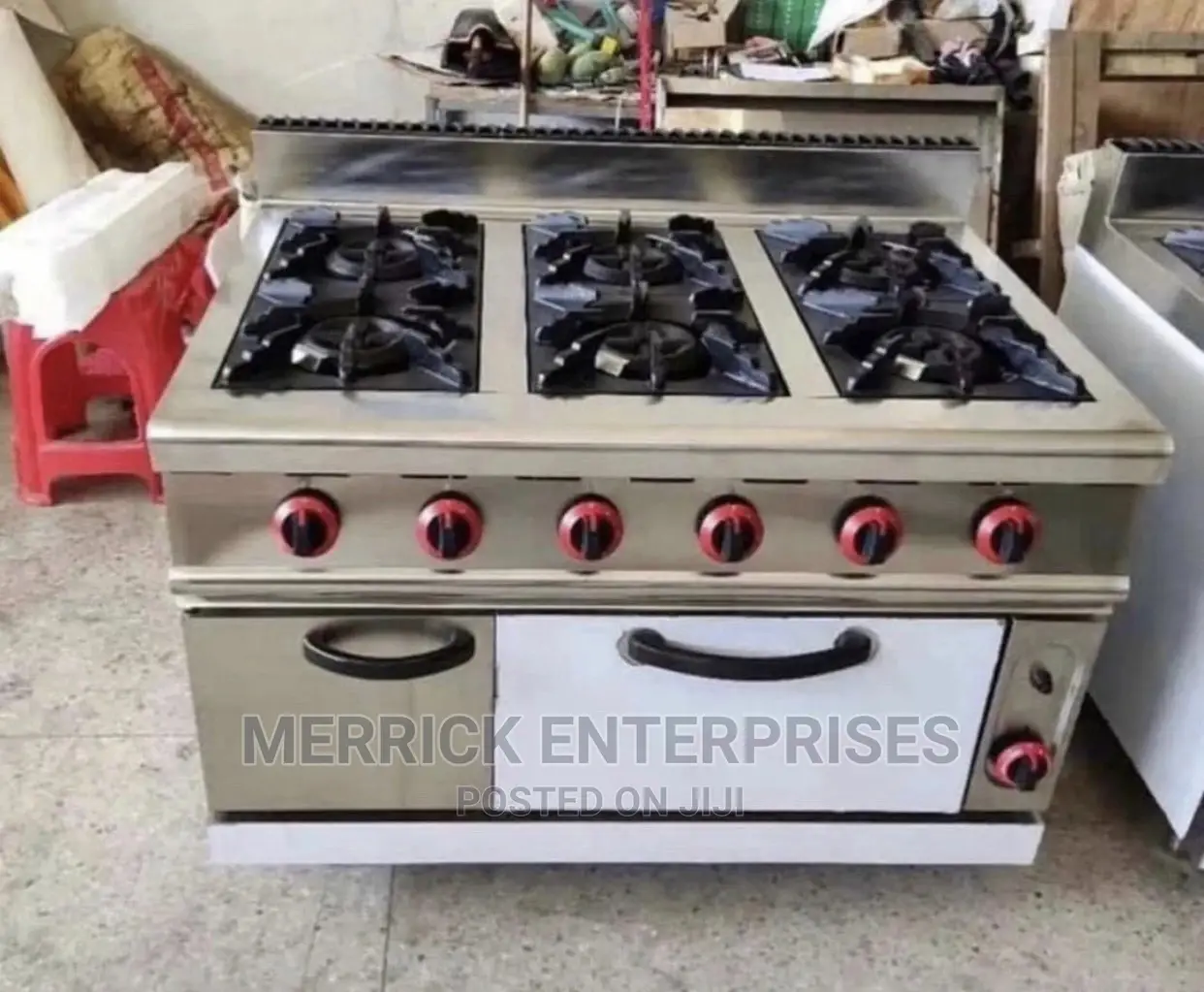 6burner Cooker With Oven