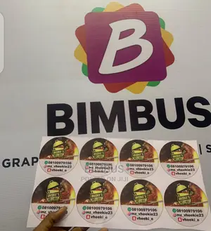 SAV Sticker Printing 6by6 (100 Pcs)