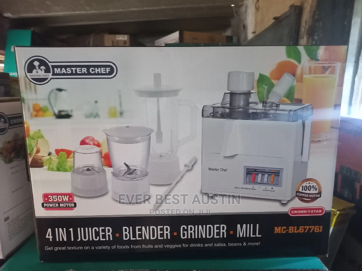 Master Chef Multipurpose Blender,It Can Grind Tiger Nut,Bean