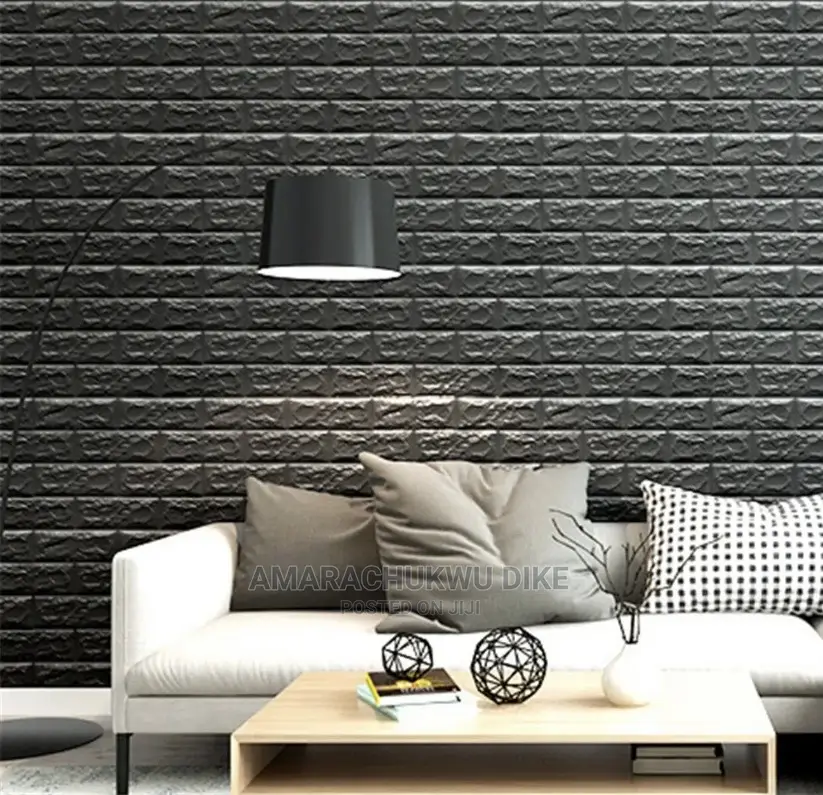 3d Quality Foam Self Adhesive Wallpaper Wall Sticker