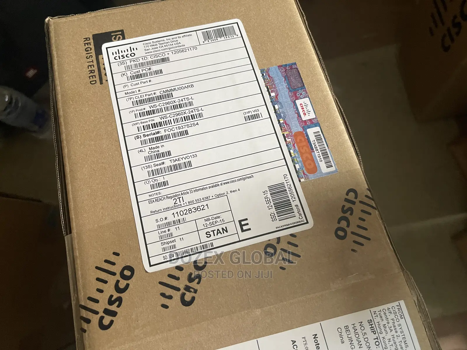 Cisco 2960x-24ts-L Gigabit Catalyst Switch