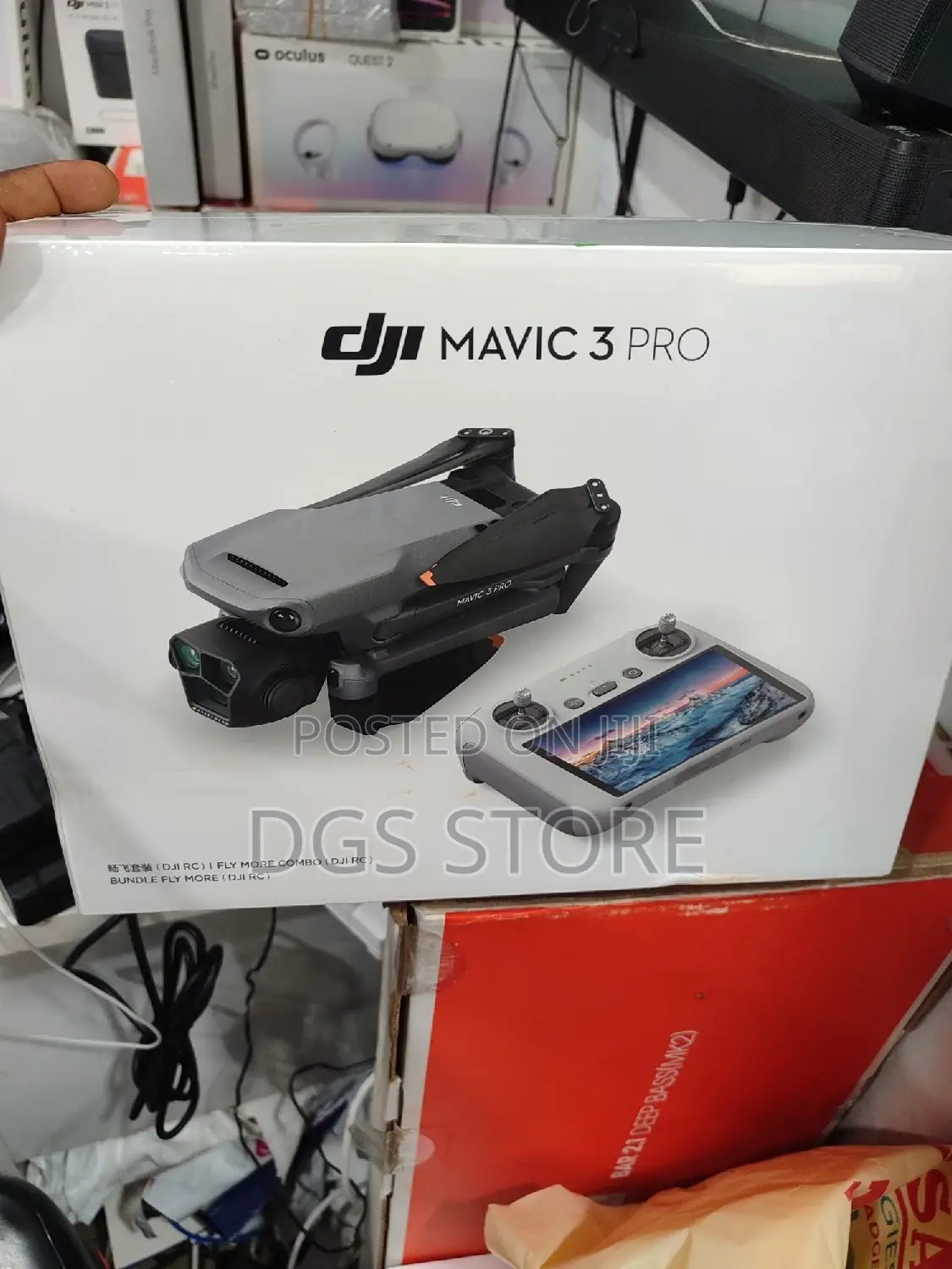 DJI Mavic 3 Pro With DJI RC Fly More Combo Drone