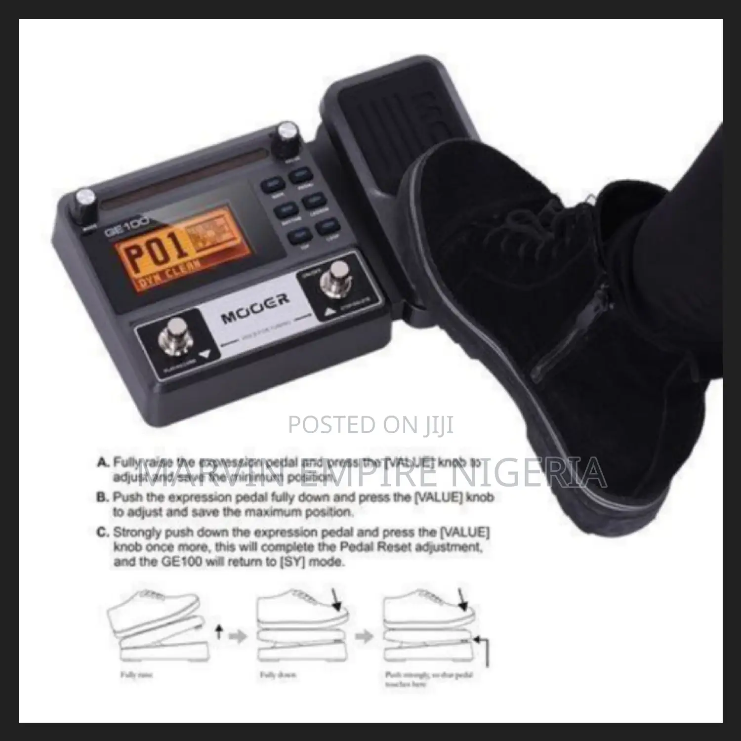 Mooer Ge100 Electric Guitar Effect With Multi Processor