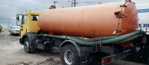 10,000ltrs European Used 1820 Mercedes Benz Sewage Truck