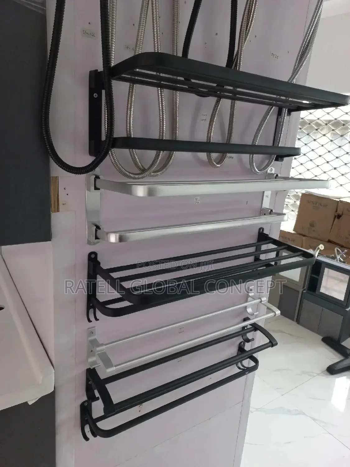 Multi Purpose Bathroom Towel Hanger