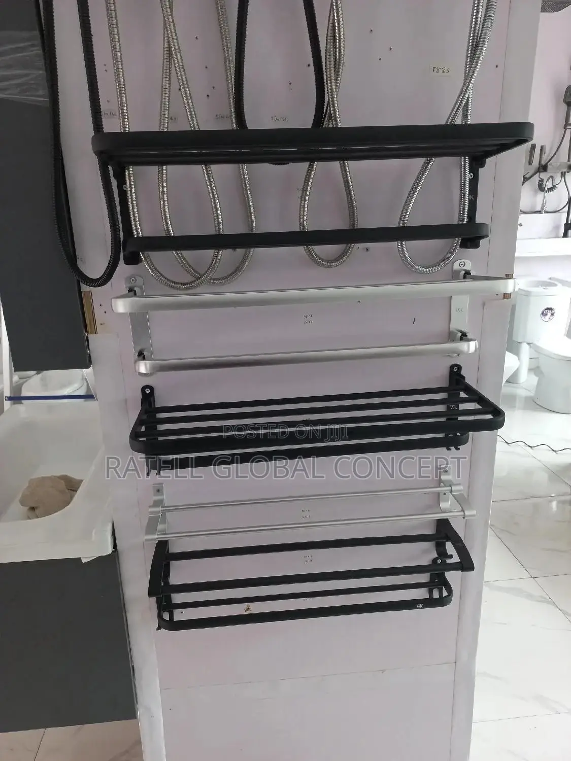 Multi Purpose Bathroom Towel Hanger