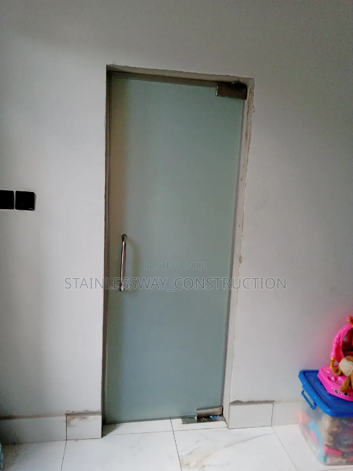 Tampered Swing Door