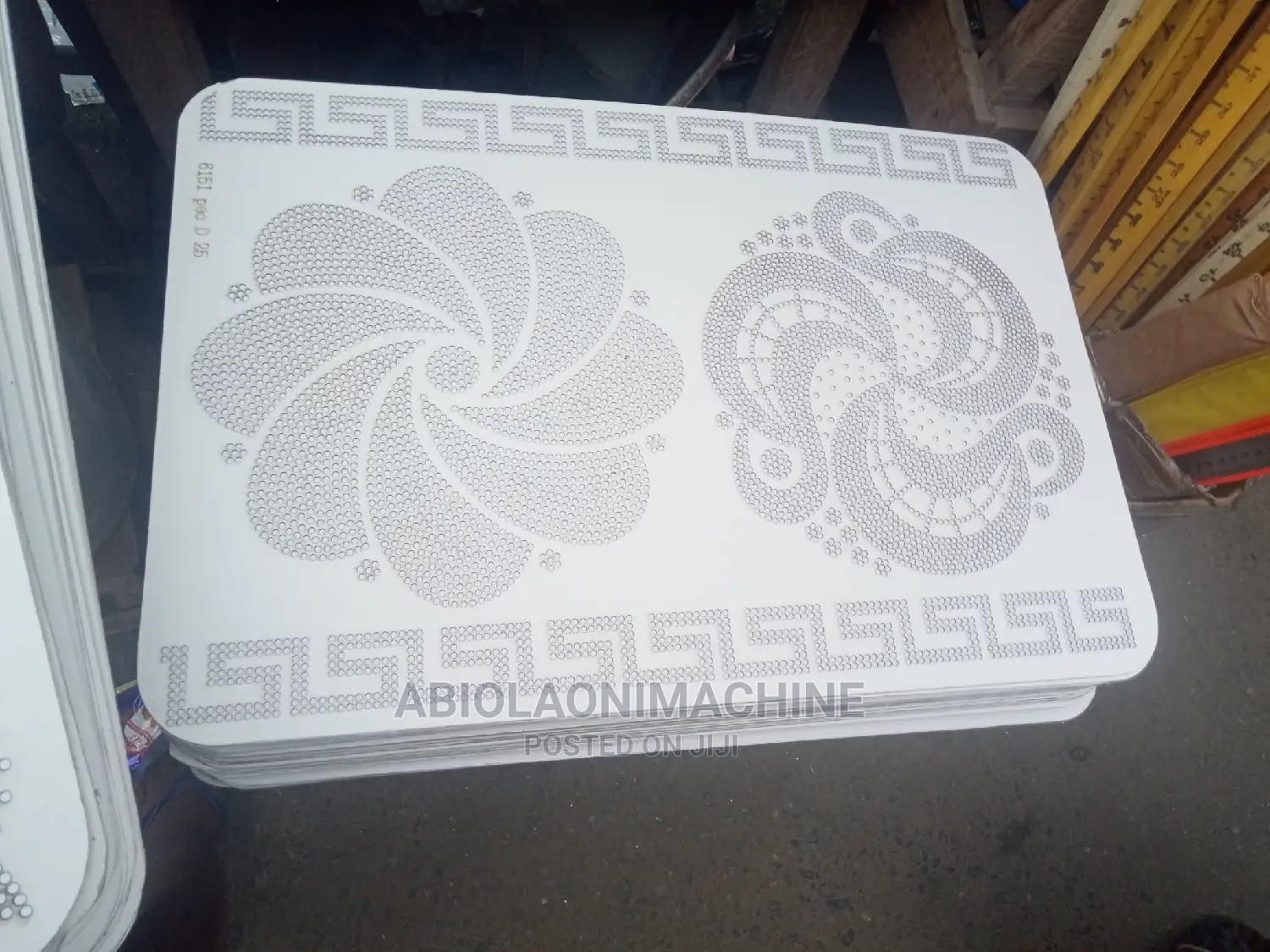 Pattern Boards for Stoning Fabrics (Templates for Stoning)