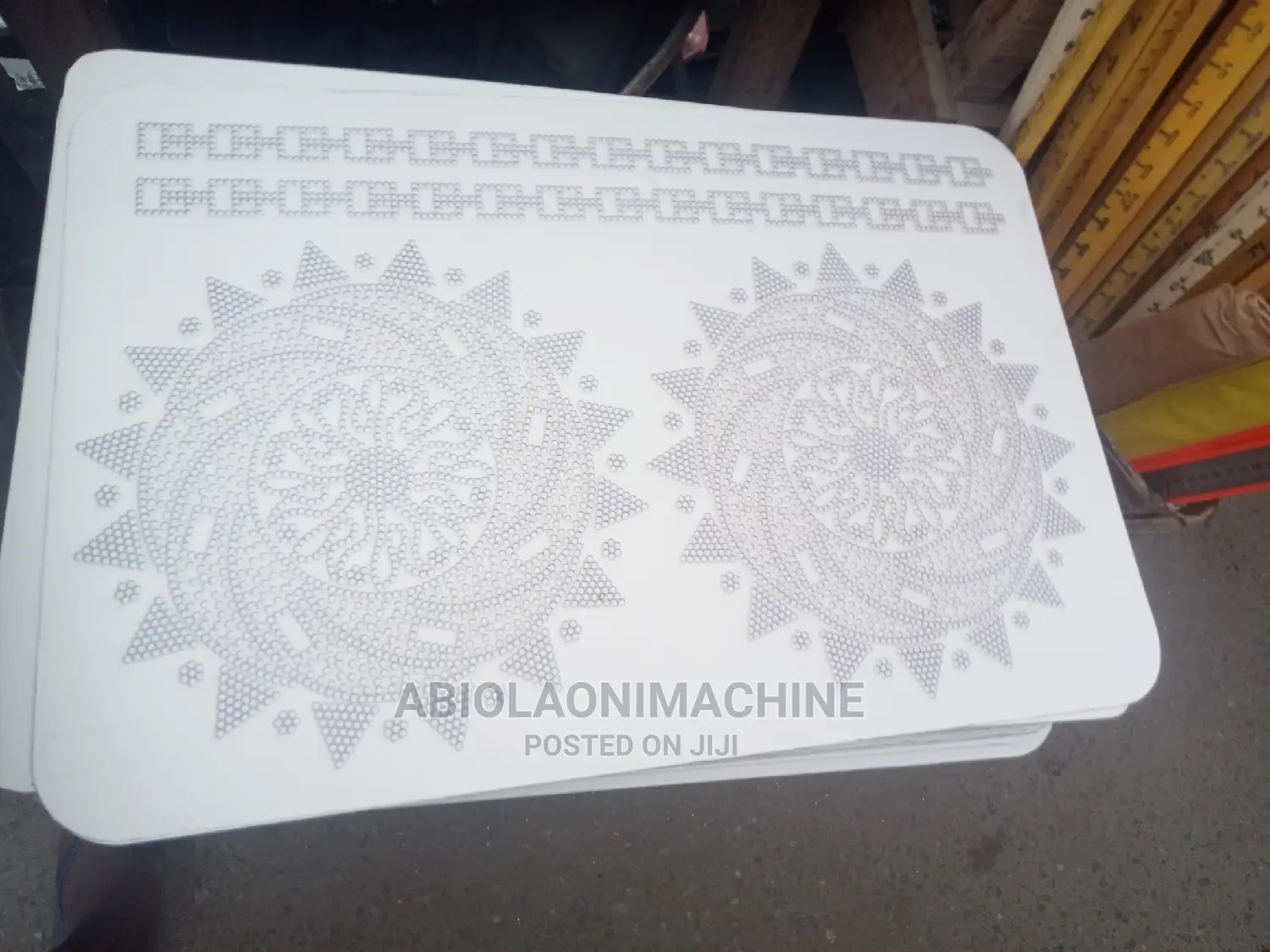Pattern Boards for Stoning Fabrics (Templates for Stoning)