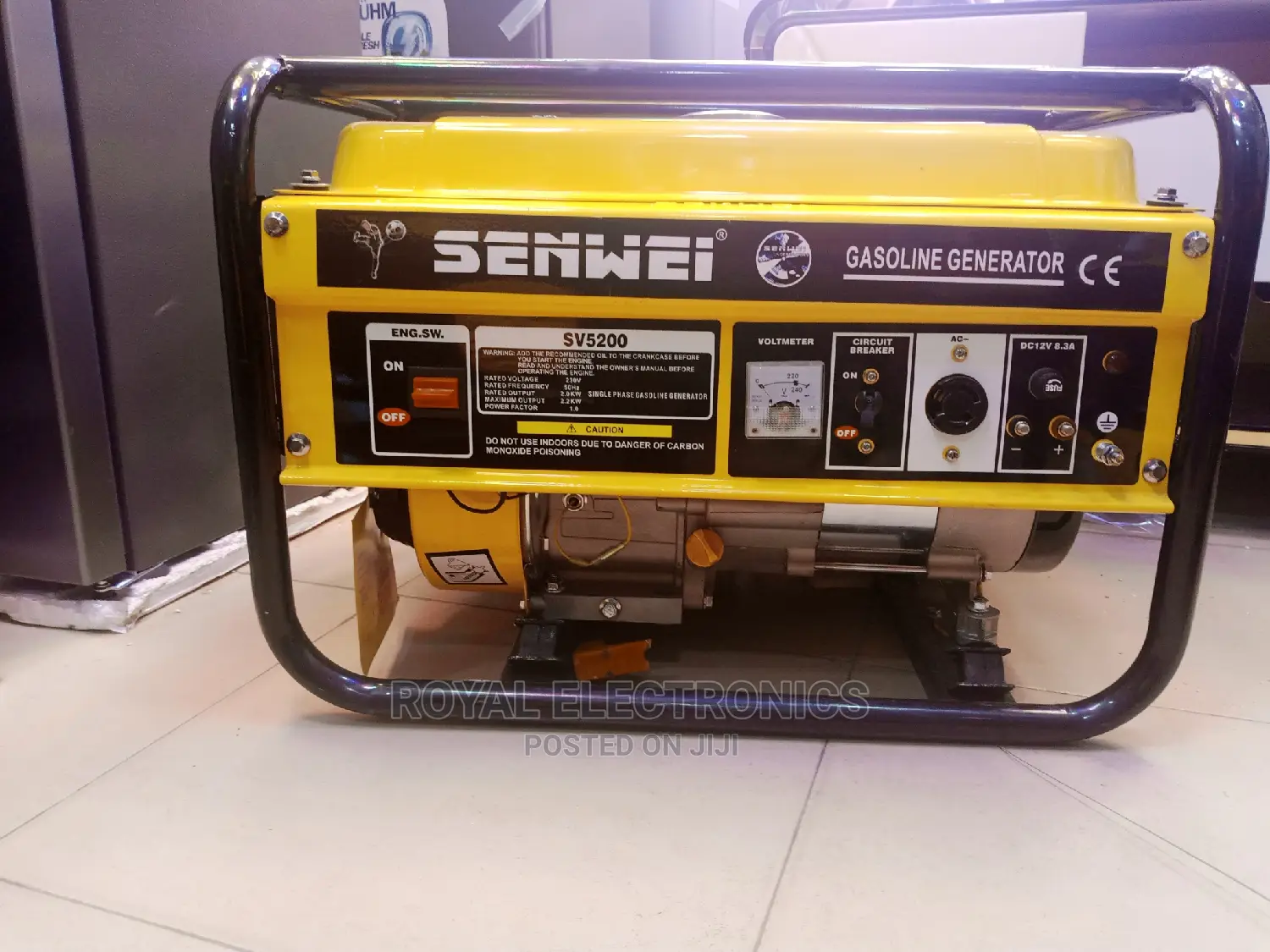 Authentic Senwei(SV5200) Manual Start Generator