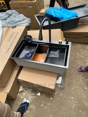 England Standard Black Anti Rust Kitchen Sink.