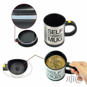 Uni Stainless Self Stirring Mug Auto Mixing Coffee Tea /Gift