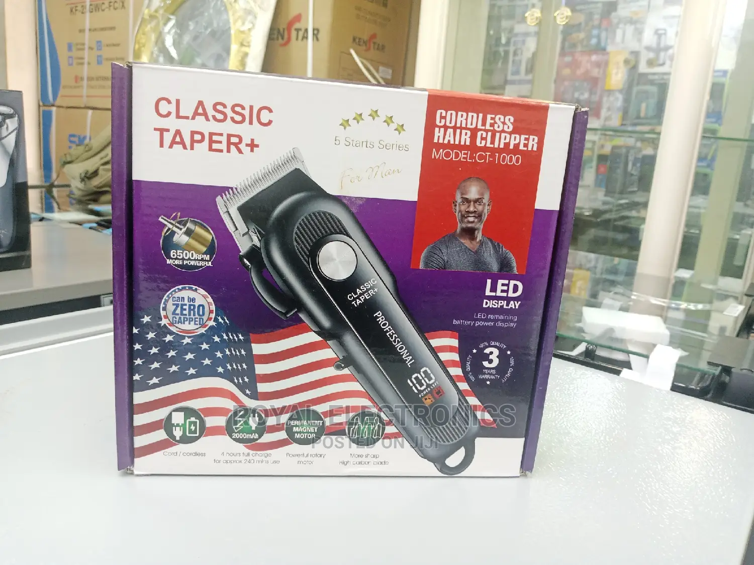 World Class Classic Taper+ Rechargeable Hair Clipper