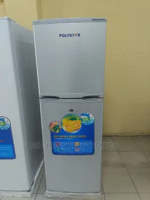 BRAND NEW Polystar Double Door FRIDGE (200 LITERS-PV-DD250L)