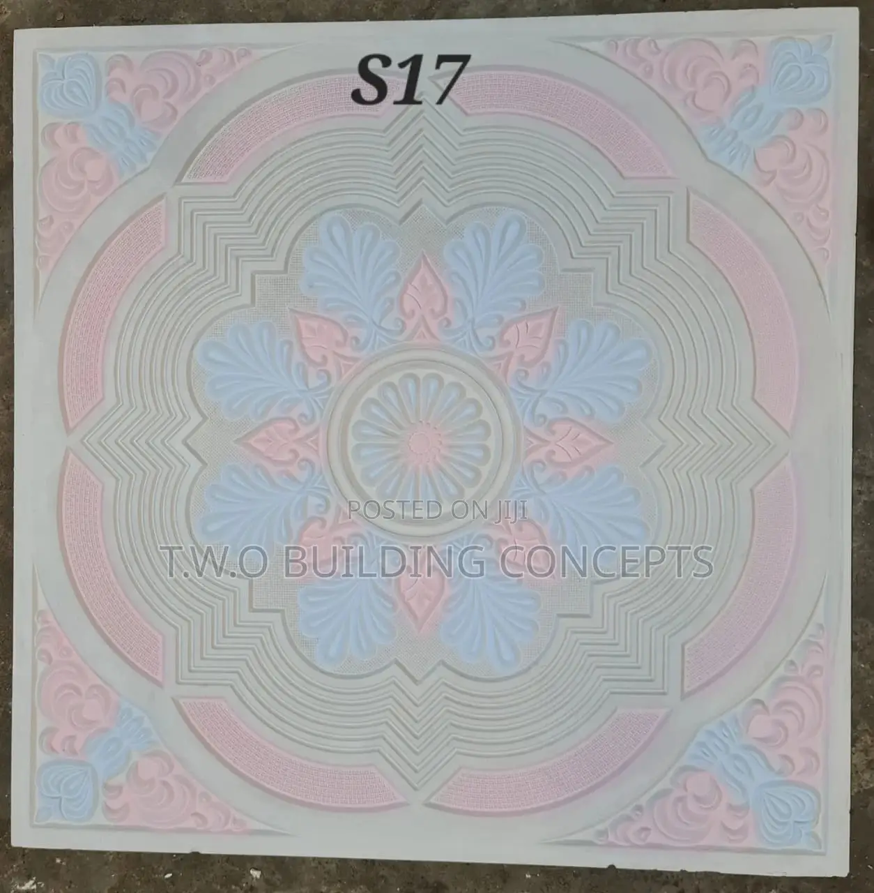 P.O.P Ceiling Flat